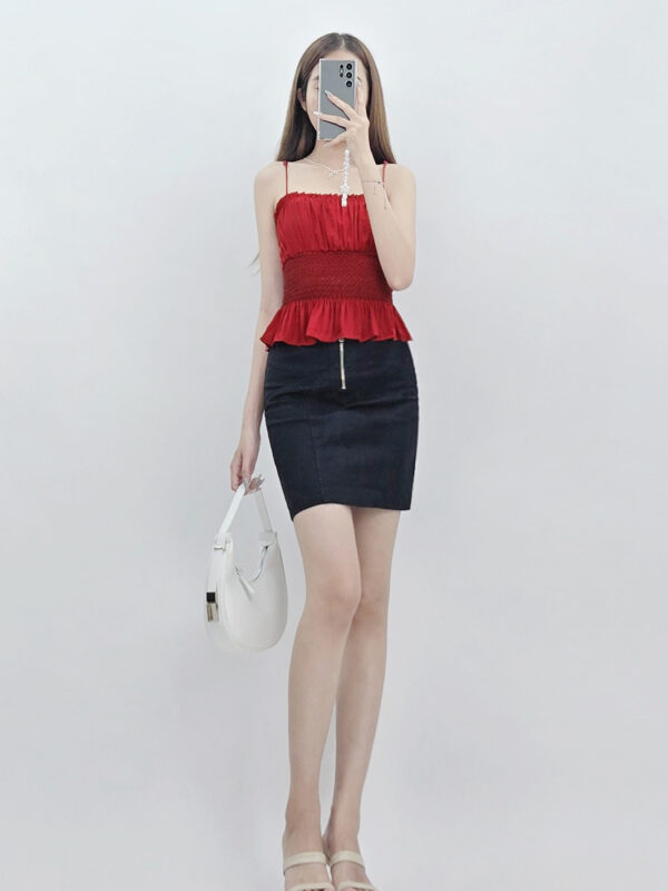 Chân váy F21 dây kéo trước