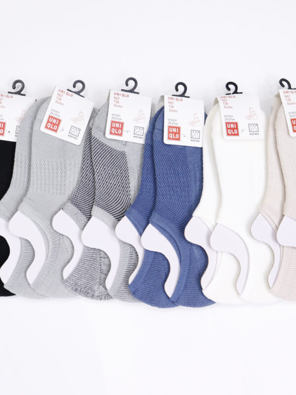 C7356 - 	Vớ Uniqlo nữ sét 4 đôi ( MÀU NGẪU NHIÊN )