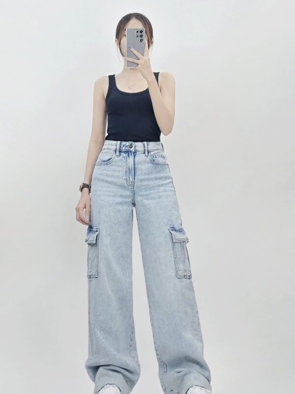 C7484 - Áo thun gân ba lỗ Aerie trơn