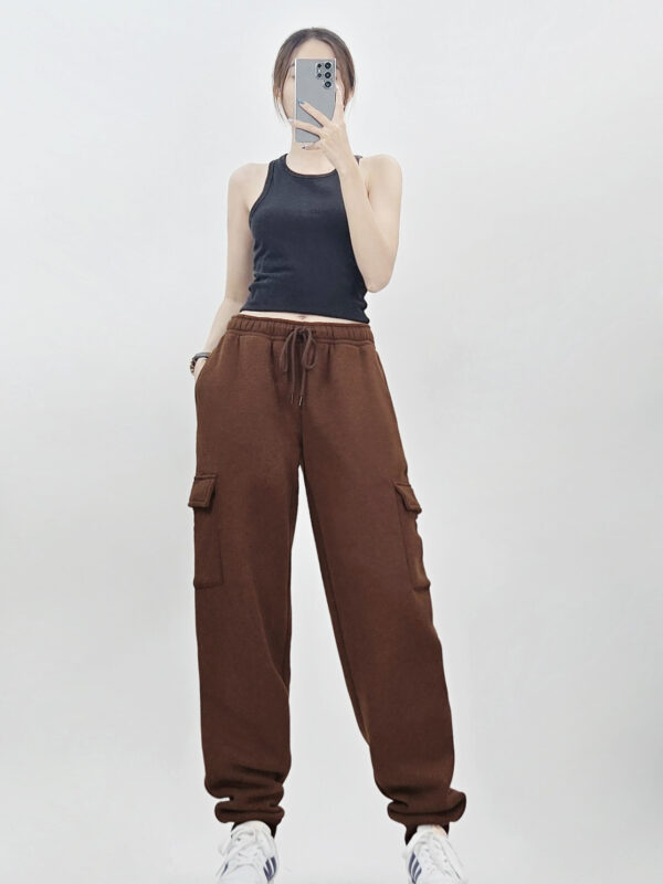 C7758 - 	Quần nỉ jogger Rosio túi hộp lưng thun