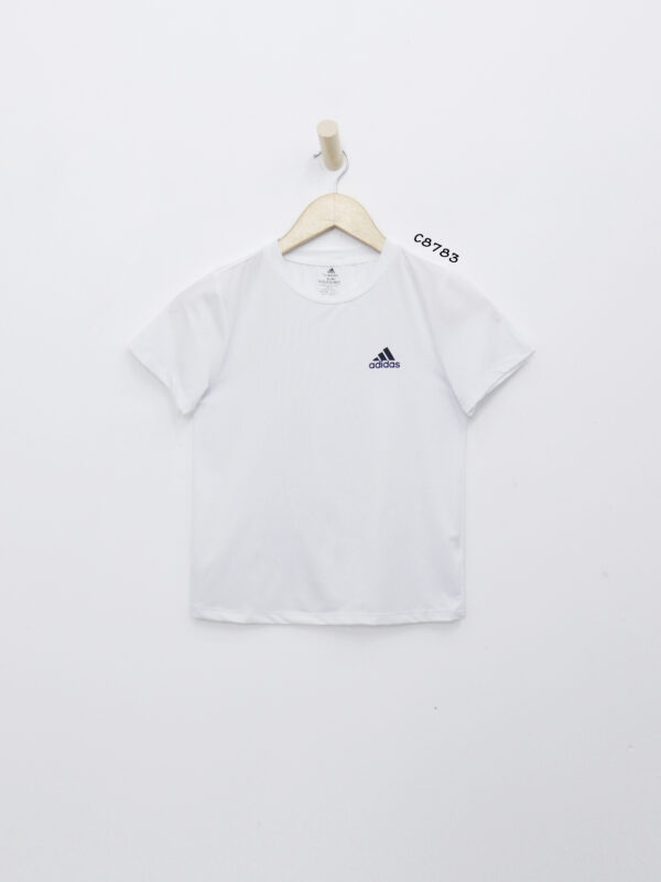 C8783 - Áo thun Adidas cổ tròn tay ngắn in logo trước