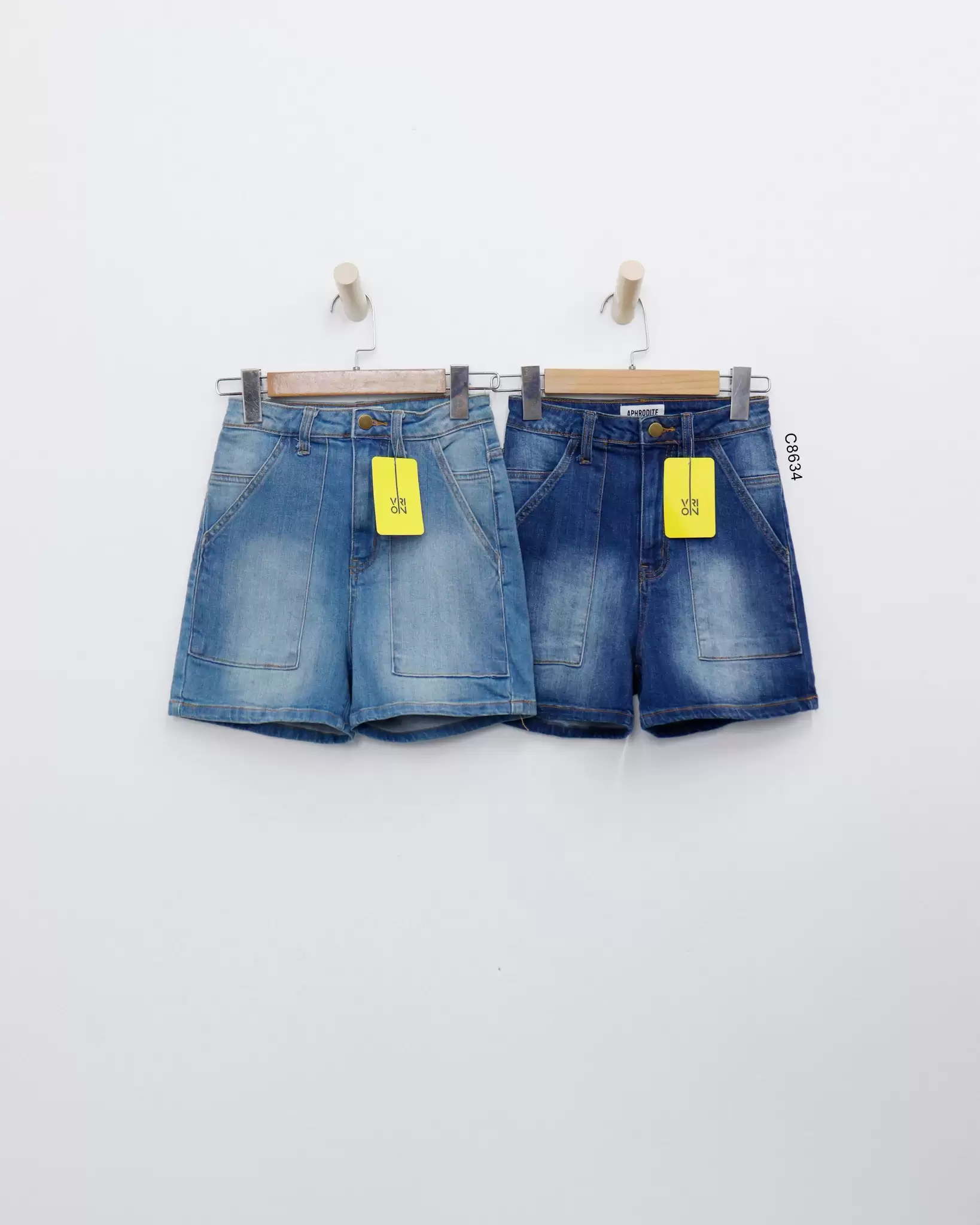 Quần short jean APHOD 2 túi xéo