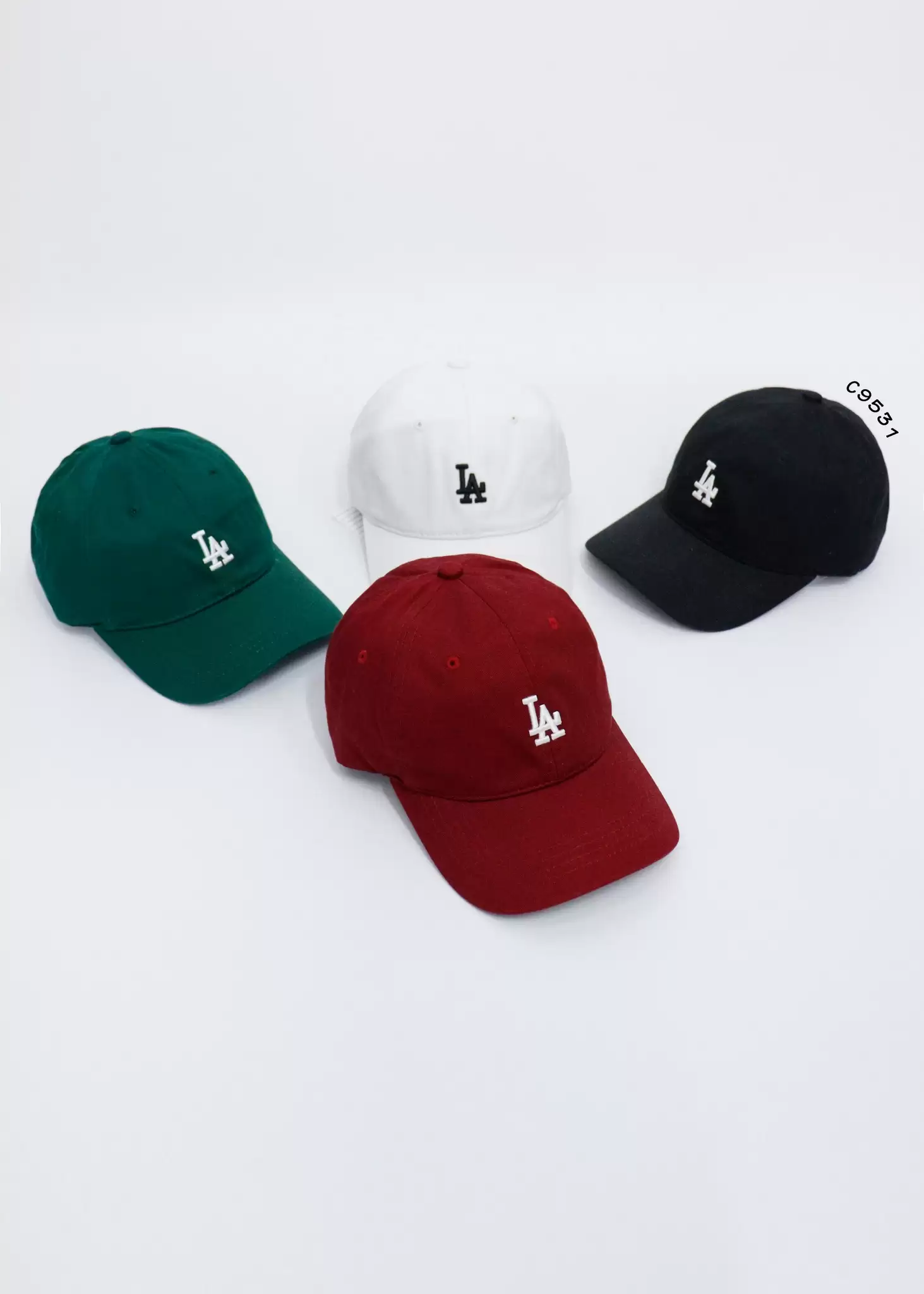 Nón MLB khóa điều chỉnh thêu LA