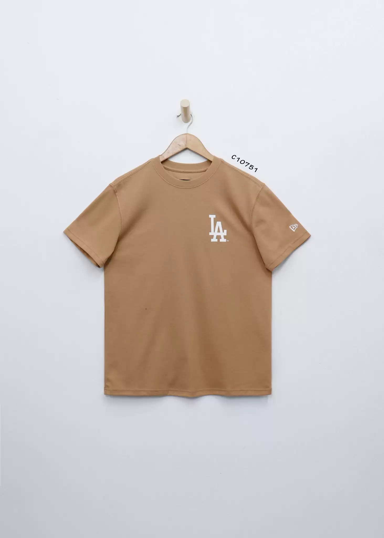 Áo thun New-Era cổ tròn, tay ngắn in LA xanh sau 9 1 59