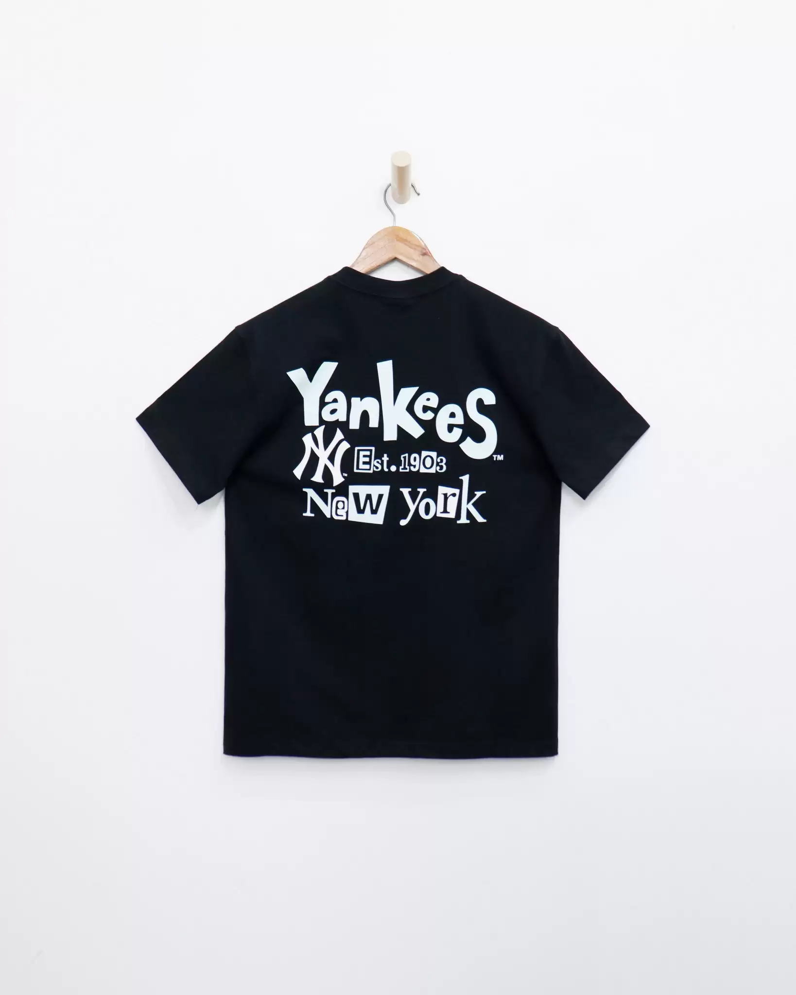 Áo thun New-Era cổ tròn, tay ngắn, in "Yankees" xanh 2 2 48