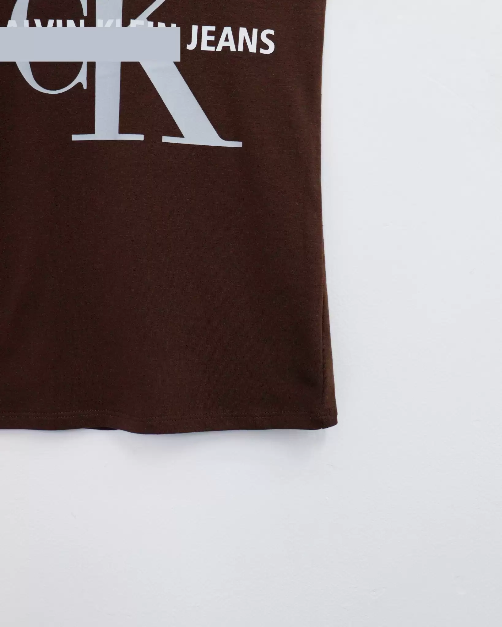 Áo thun CK cổ tròn tay ngắn in ck trước 3 3 10