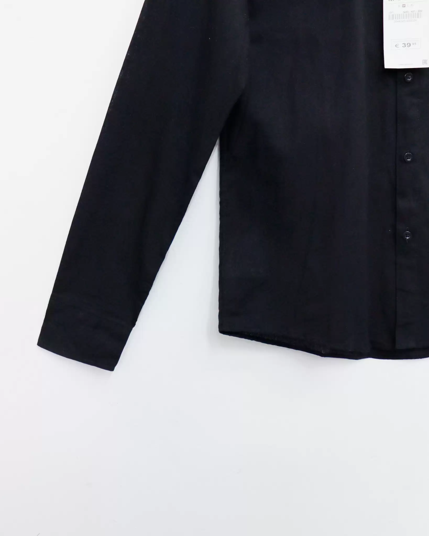 Áo sơ mi nam Zara cổ bẻ tay dài túi nhỏ trước 3 3 59