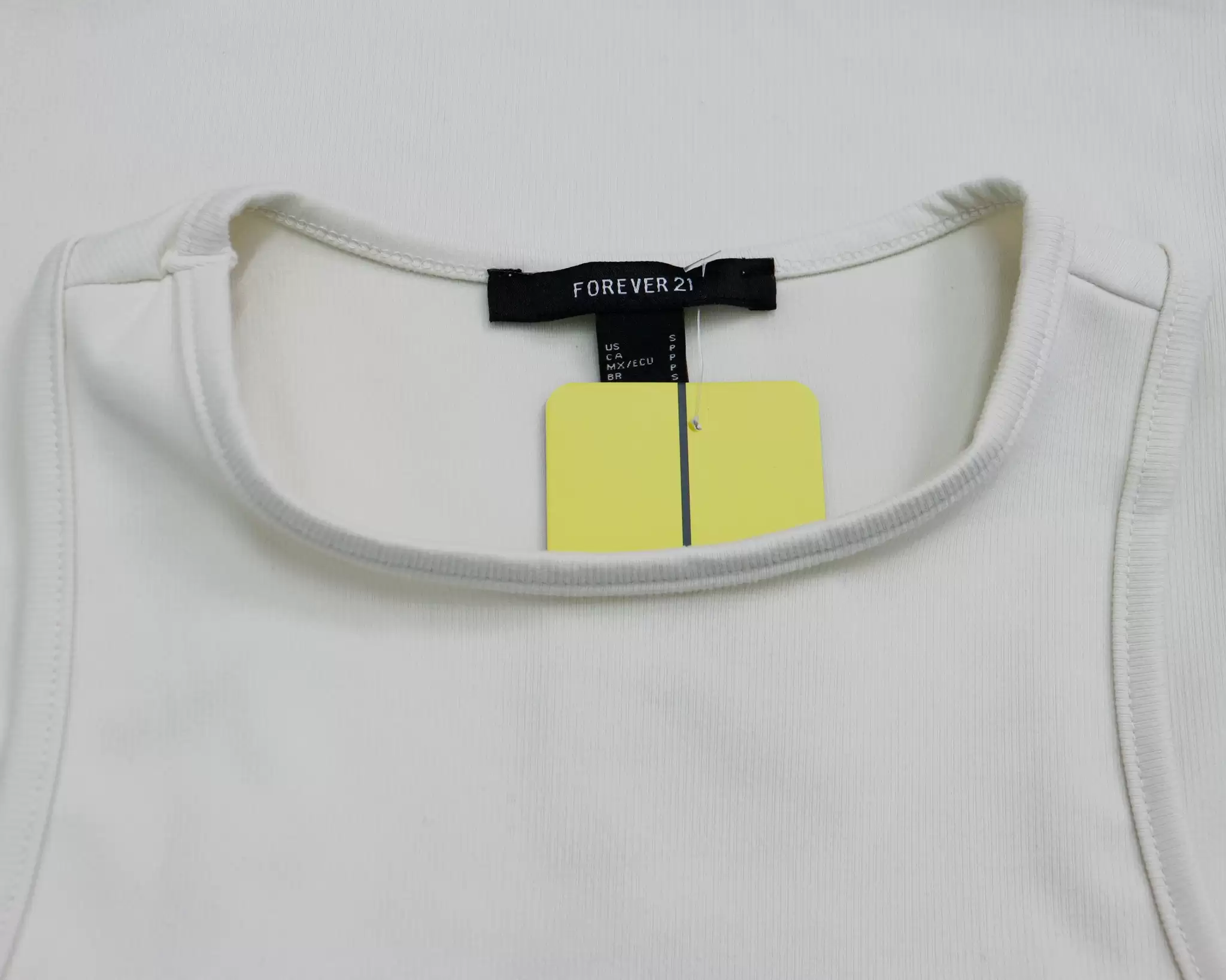 Áo 3 lỗ F21 sọc gân trơn 4 4 50