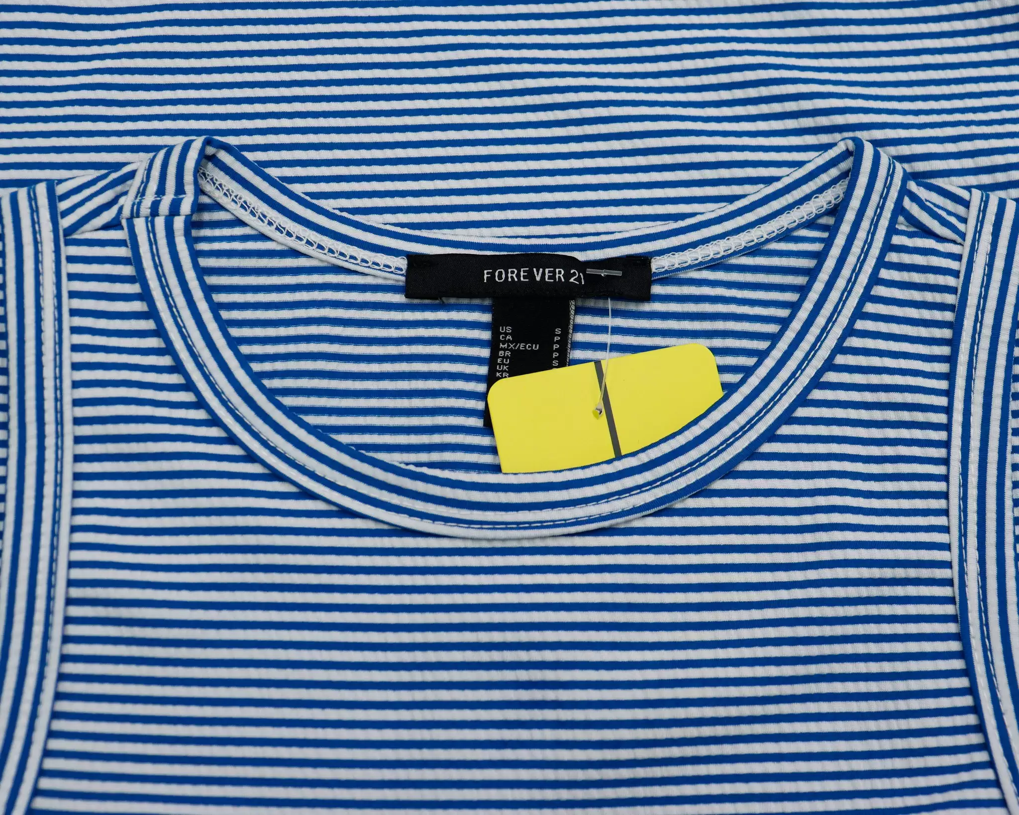 Áo 3 lỗ F21 phối sọc ngang 4 4 56