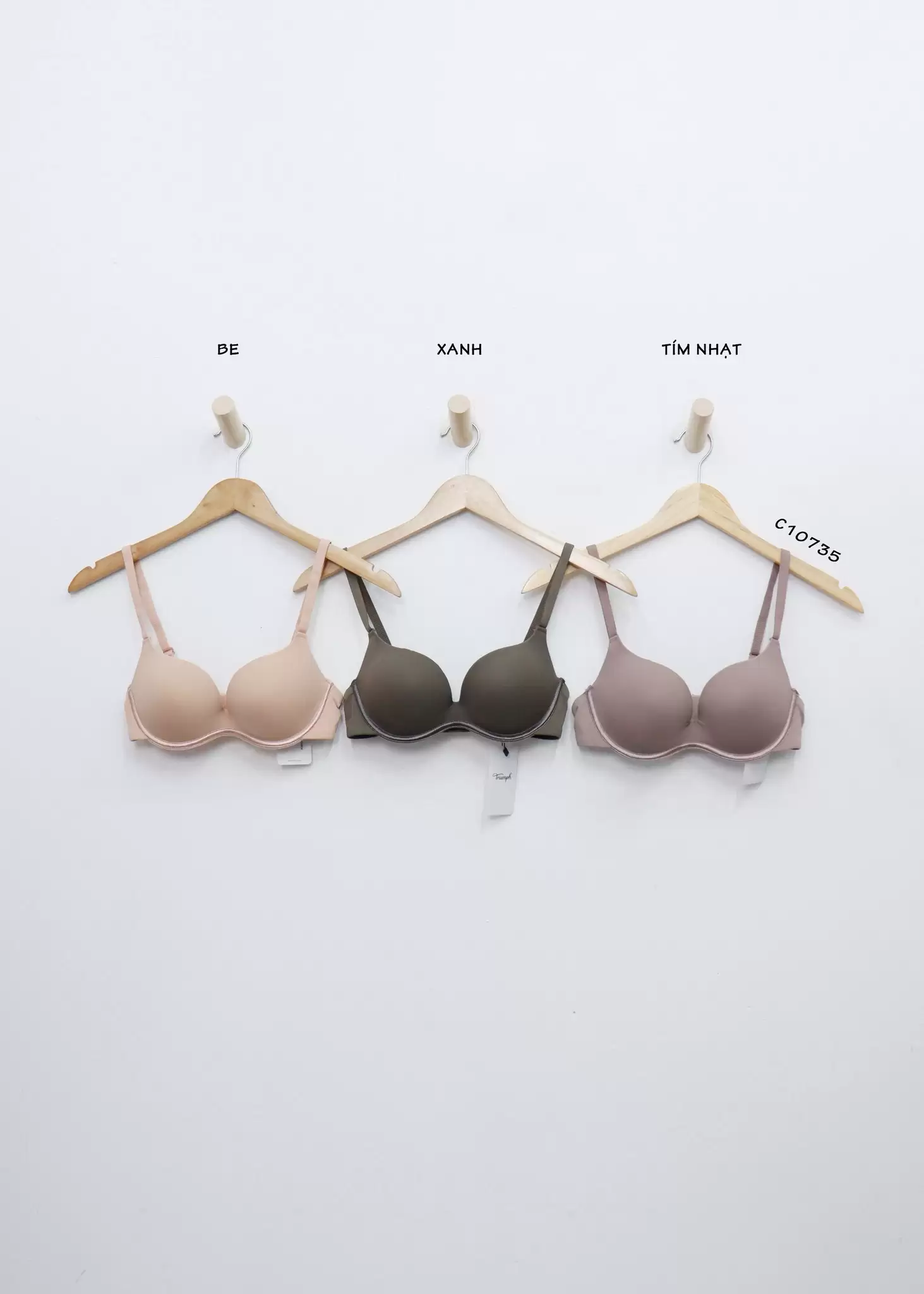 Áo Bra Triumph cài sau, phối viền