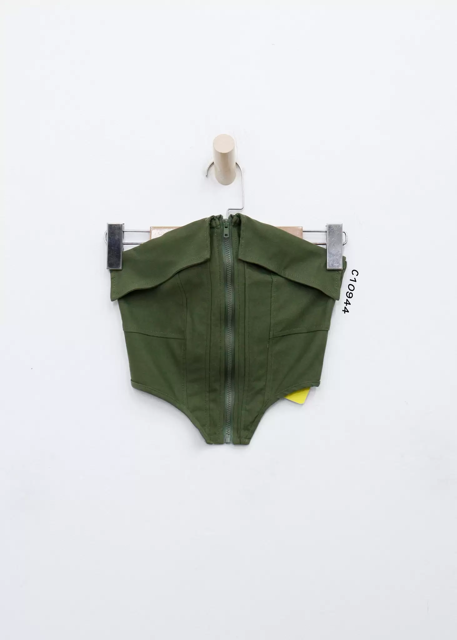 Áo cúp ngực, xuất, dây kéo trước