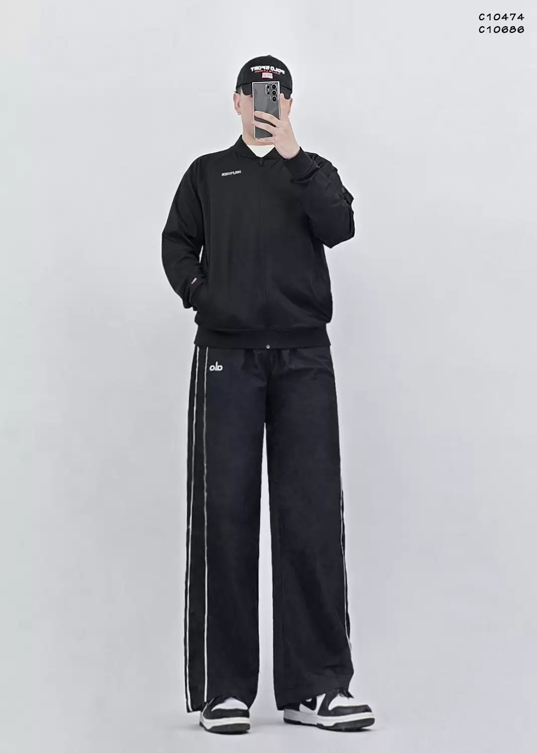 Áo khoác nam Tommy tay dài bo 2 túi thêu chữ trước 9 1 33