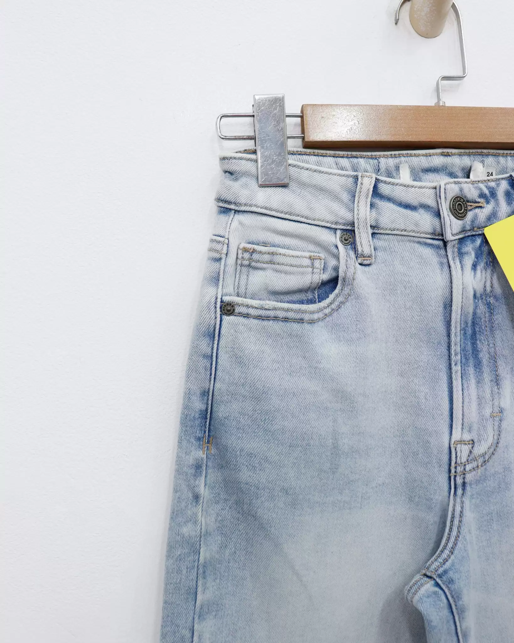 Quần Jean, xuất, ống đứng, lai tua rua, wash kiểu 2 2 35