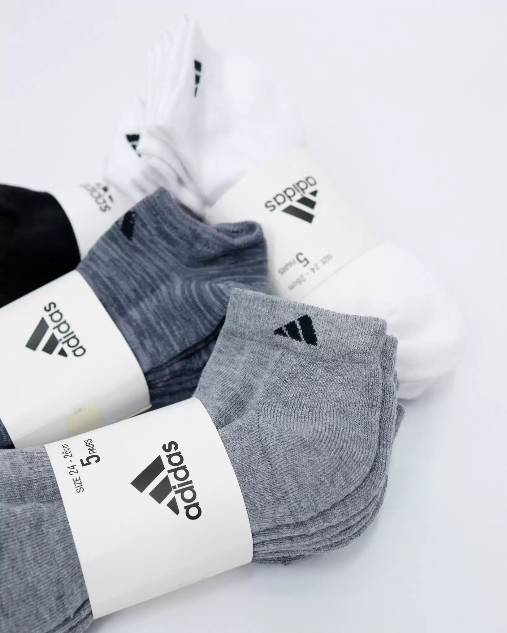 VỚ ADIDAS, sét 5 đôi 3 3 1