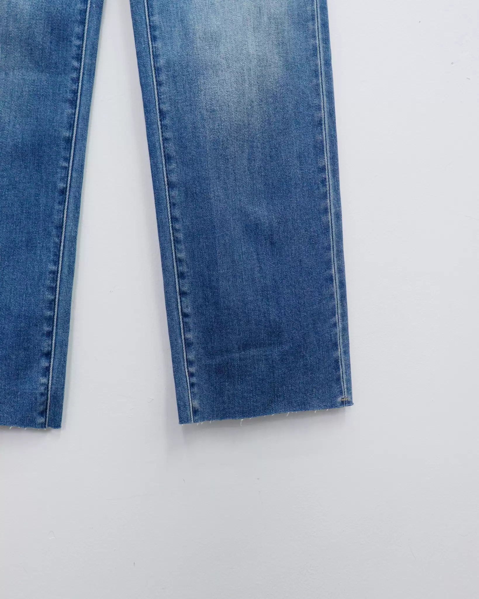 Quần Jean, xuất, ống đứng Wash 2 túi 3 3 32