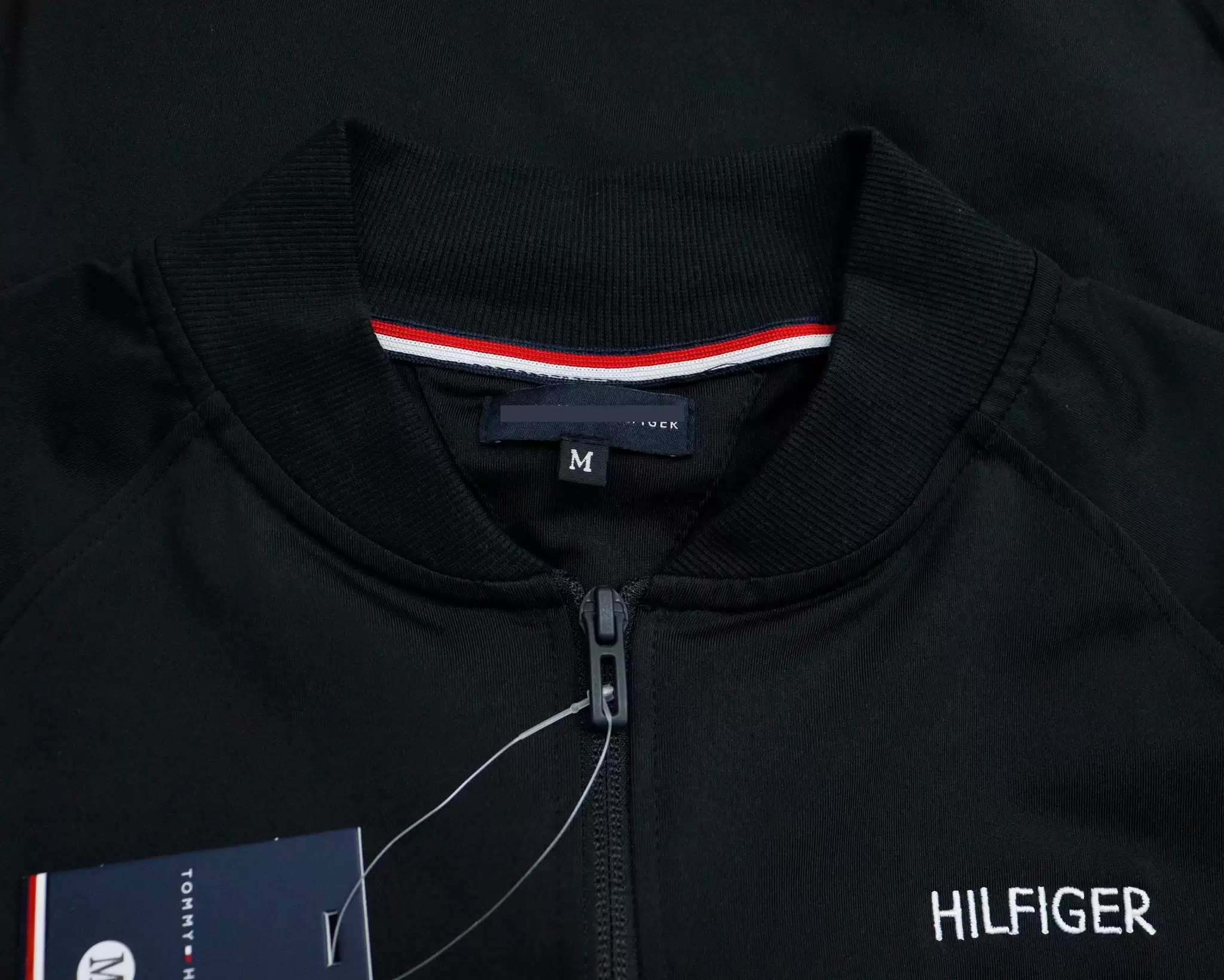 Áo khoác nam Tommy tay dài bo 2 túi thêu chữ trước 4 4 30